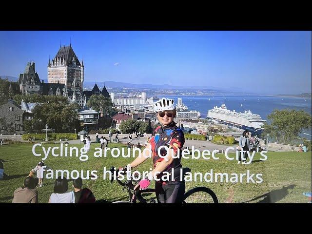 Cycling Around Quebec City's Famous Historical Landmarks