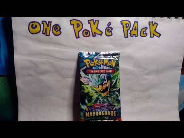 One Poke Pack - Twilight Masquerade