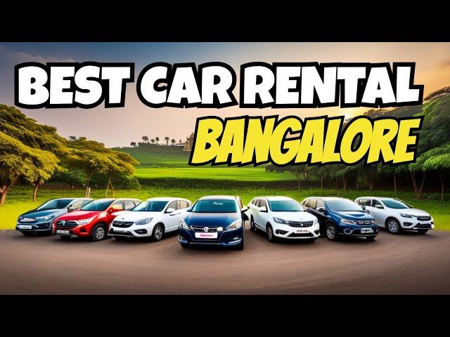 Top Car Rental Services in Bangalore -- ONROADZ