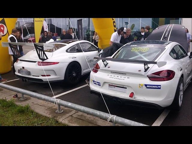 Cayman GT4 Clubsport vs 911 GT3 Cup - REV BATTLE