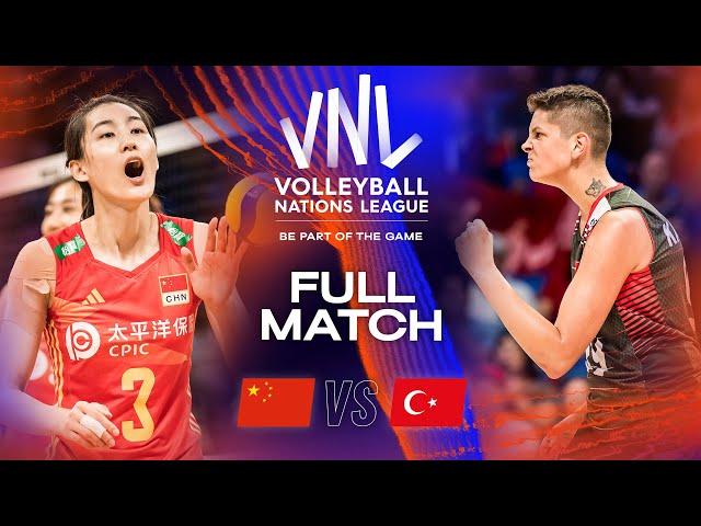  CHN vs.  TUR - Gold Medal Match | Women's VNL 2023 | Full Match