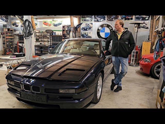 The 850 CSi with seized piston is repaired, M5 E34 gets airbox and coilover suspension