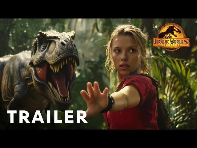 Jurassic World 4: Rebirth - First Trailer | Chris Pratt, Scarlett Johnasson