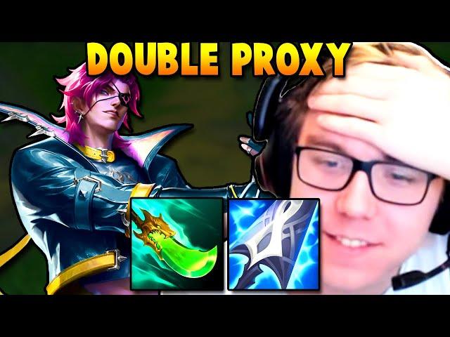 TheBausffs has a new DOUBLE PROXY STRATEGY wiht KAYN TOP LANE!