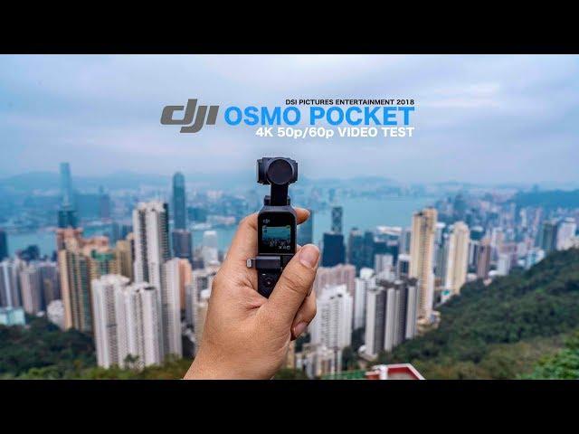 DJI OSMO Pocket 4K Cinematic Video Test (Filmed in Hong Kong)