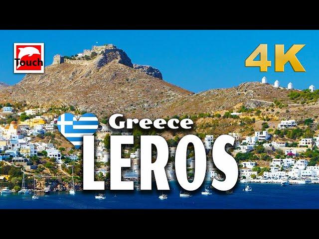 LEROS (Λέρος), Greece 4K ► Top Places & Secret Beaches in Europe #touchgreece INEX