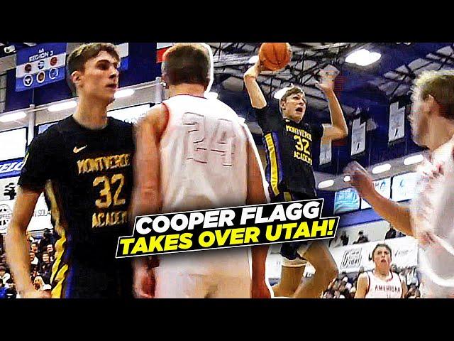 Cooper Flagg vs #1 Team In Utah Was WILD! | Montverde vs American Fork