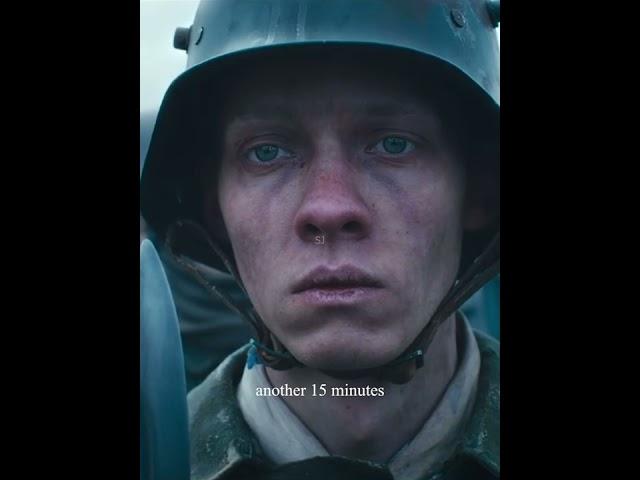 15 Minutes Until The End of WW1 #war #soldiers #worldwar #army #germany #sad #military #ww1 #netflix