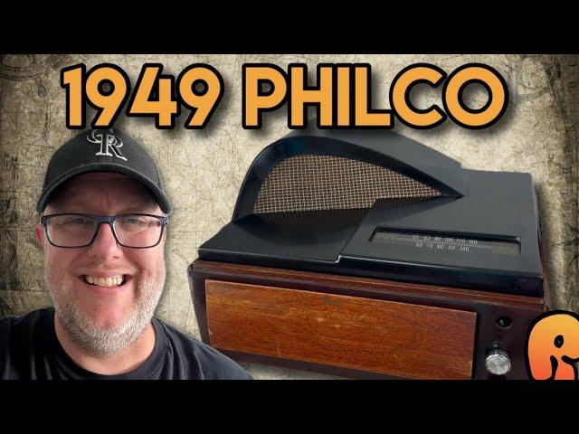 1949 Philco Radio Phonograph | The 3,000 Mile Journey! Ft. @Fardemark