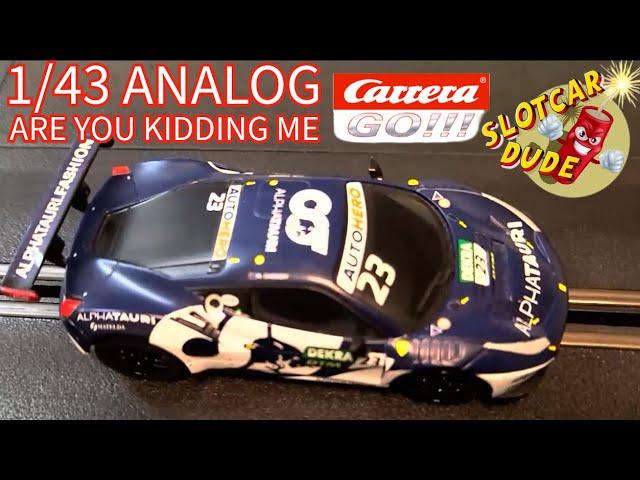 Is It Possible To Race A 1/43 Slot Car Without Magnets? #slotcarsareback #slotcarsofyoutube