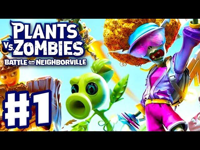 Plants vs. Zombies: Battle for Neighborville - Gameplay Part 1 - Intro and Turf Takeover! (PC)