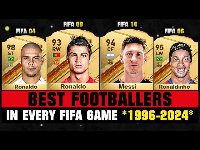 BEST FOOTBALLERS IN EVERY FIFA GAME!  FIFA 96 - FC 24