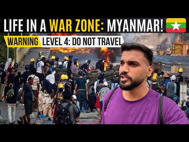 Inside Yangon: Surviving Myanmar Civil War! 