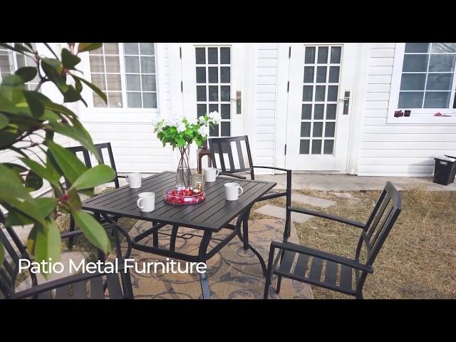 Phi Villa Patio Outdoor Dining Set Collection On Alphamarts