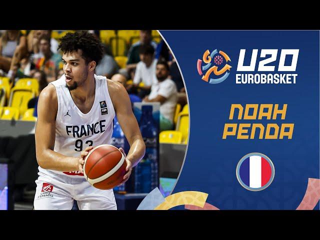 Noah Penda  | Player Highlights | FIBA U20 EuroBasket 2024