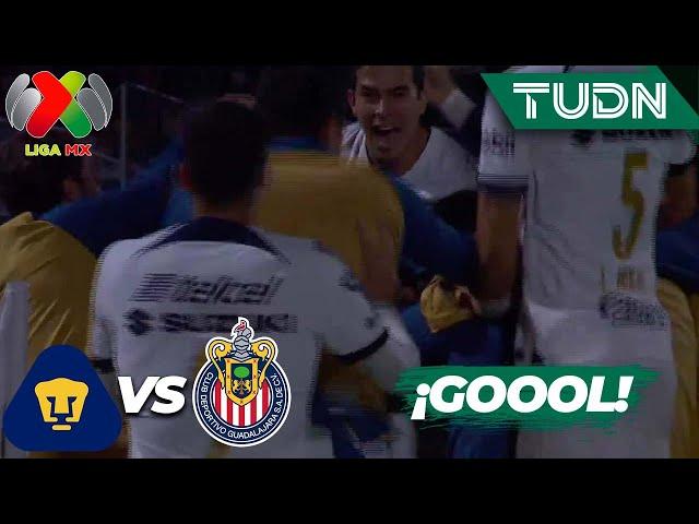 ¡QUÉ BOMBAZO! Golazo de Toro Fernández | Pumas 1-0 Chivas | AP2023-J17 | Liga Mx | TUDN