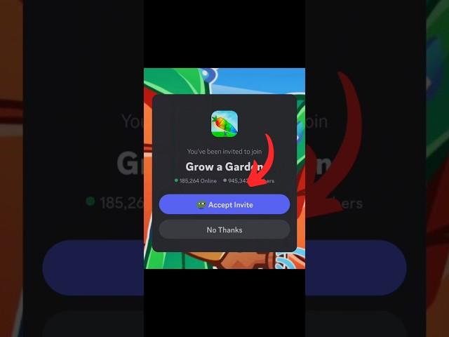 How To Join Grow A Garden Discord Server (Invite Link) #growagarden #discord