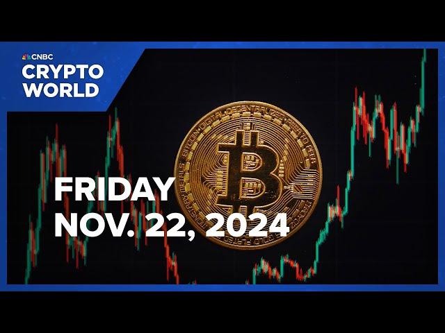 Bitcoin tests $100,000 heading into the weekend: CNBC Crypto World