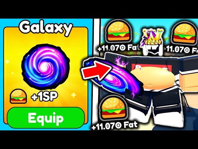 I Bought INSANE GALAXY FOOD and Became BIGGEST PLAYER in Roblox Eat Simulator..