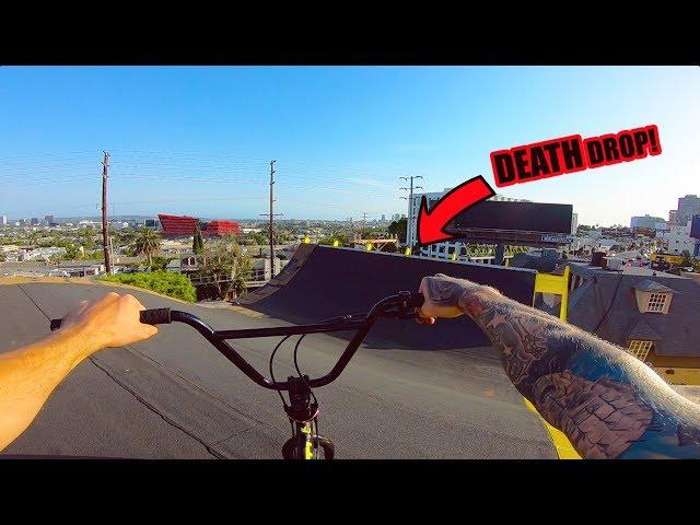 INSANE BMX ROOFTOP RIDING! (QUICK ESCAPE)