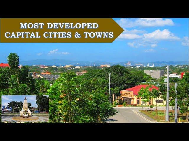 2022 RANKING OF CAPITAL CITIES AND TOWNS IN THE PHILIPPINES | STATSPH VIDEOS