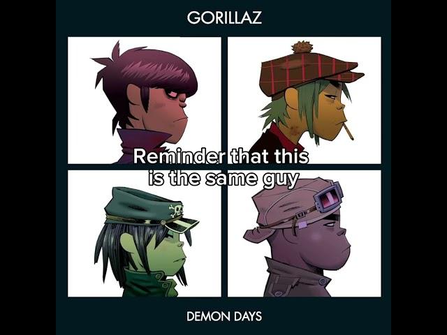 The demo for Parklife is so sillyyy #goofy #gorillaz #blur