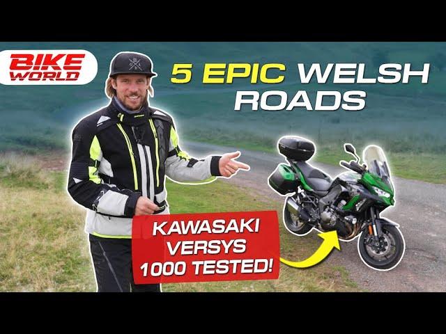 5 Epic Welsh Roads On The Kawasaki Versys 1000 | 4K