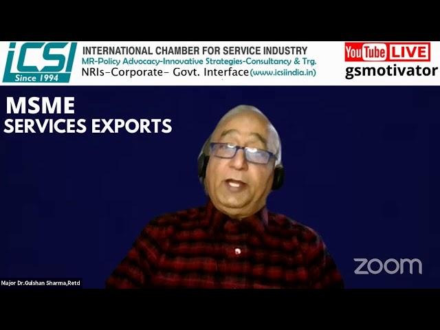 MSME–Services Exports | Making Education Relevant | ICSI-International Chamber for Service Industry