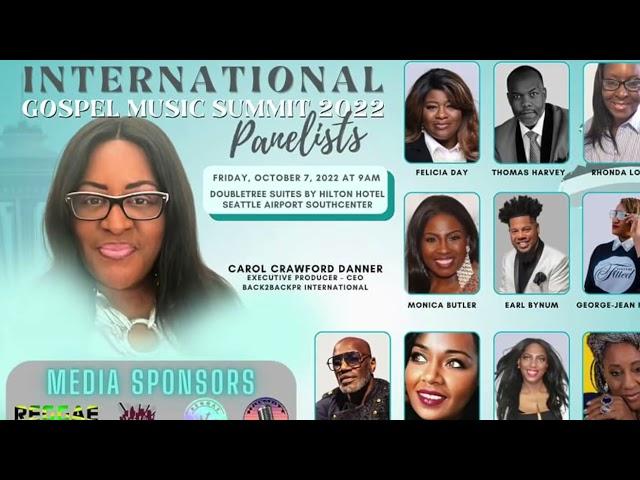 The International Gospel Music Summit is October 6-8, 2022 in Seattle Washington