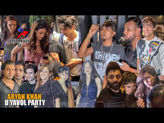 UNCUT - Aryan Khan D'Yavol Party | Aryan Khan And GF, Mc Stan, Disha Patani, Mouni Roy,Suraj Nambiar