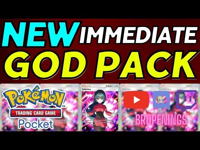 Get Immediate God Packs in Wonder Pick #pokemontcgpocket