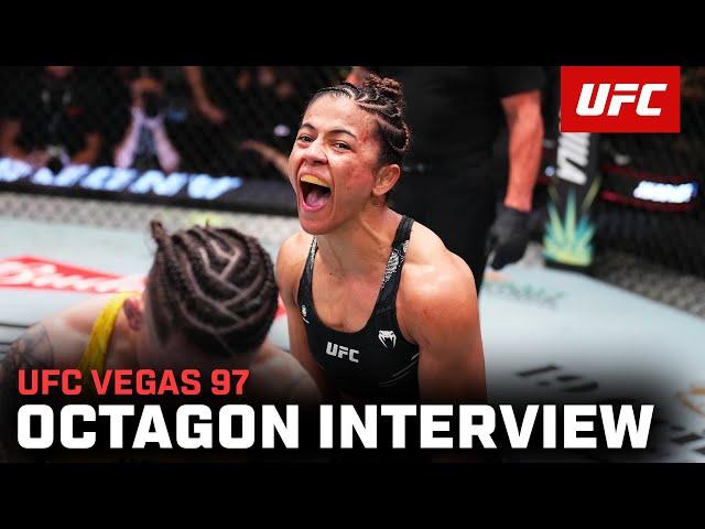 Natalia Silva Octagon Interview | UFC Vegas 97