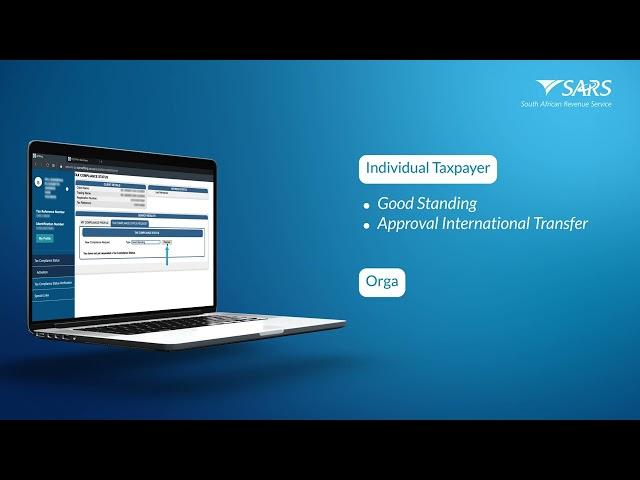 How to request your Tax Compliance Status on SARS eFiling