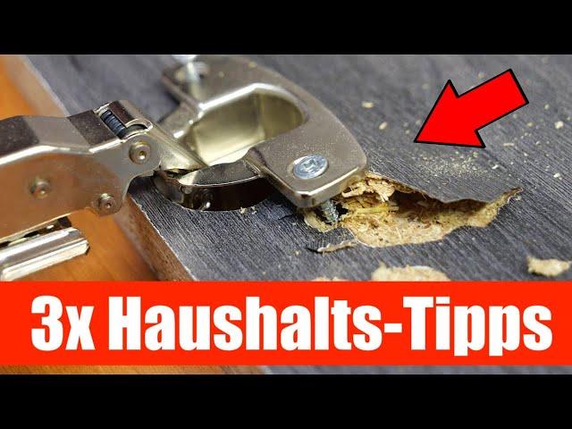 Ausgerissenes SCHARNIER reparieren - Kinderleicht selber machen! MrHandwerk