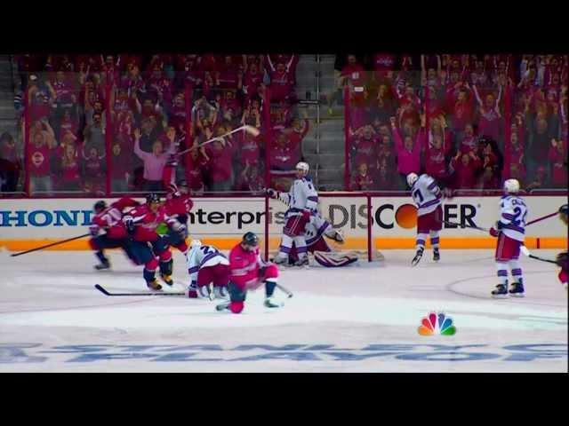 Mike Green Game Winner - OT Goal Game 2 vs Rangers May 4 2013