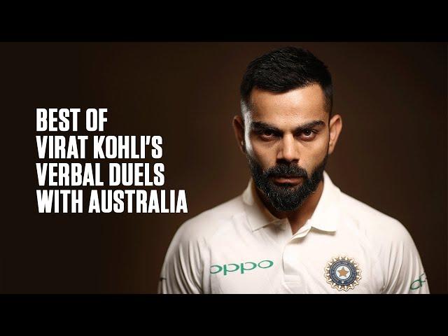 Best of Virat Kohli's verbal battles with Australia