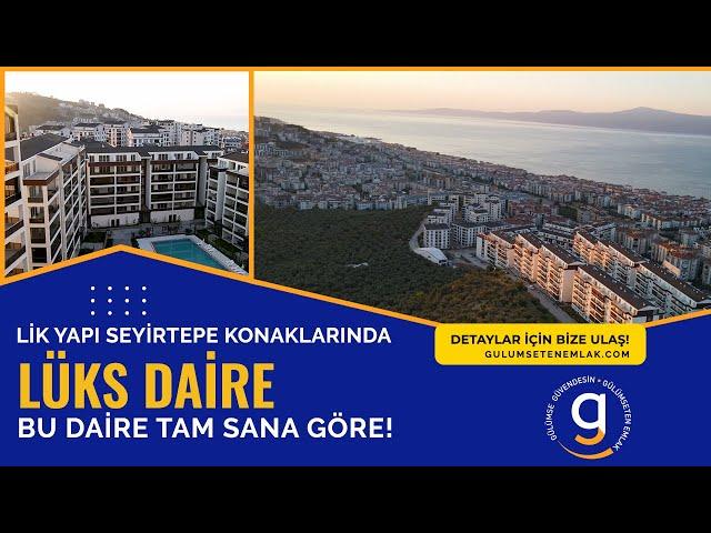 GÜZELYALI LİK YAPI SEYİRTEPE KONAKLARI'NDA 3+1 SATILIK HAVUZLU DAİRE