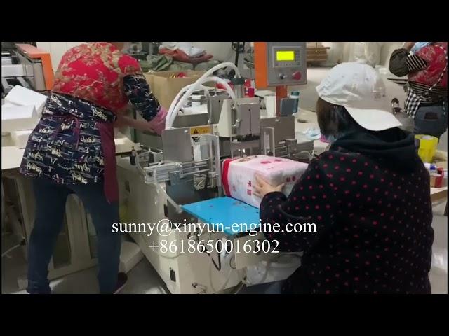 Máquina de embalaje de paquete de papel tisú de servilleta de bolsas múltiples de fábrica de China