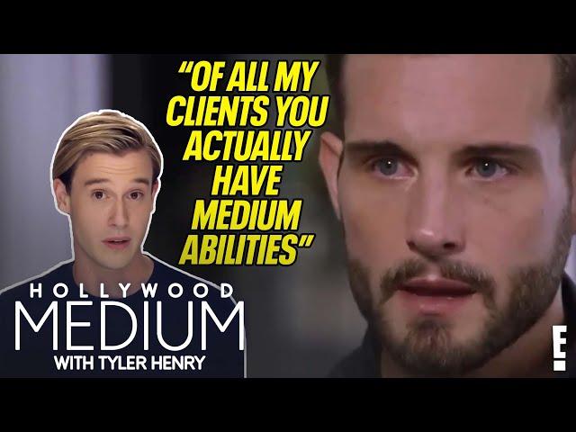 Tyler Henry Recognizes Nico Tortorella's MEDIUM ABILITIES | Hollywood Medium | E!