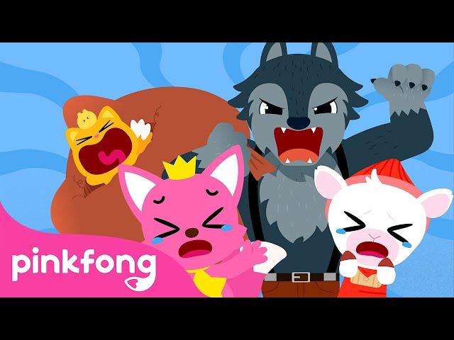 The Wolf and the Seven Little Goats | Mystical Fairy Tale | Spooky Cartoon | Pinkfong Official