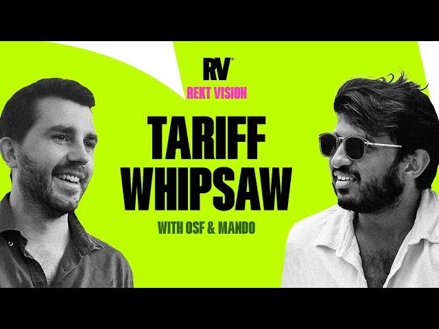 Crypto WHIPSAWS on Tariff Uncertainty (REKT Vision)
