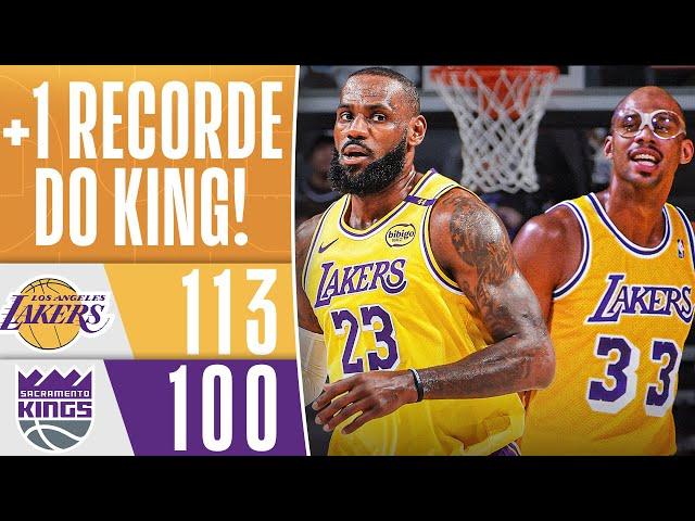 LEBRON JAMES supera Kareem com mais um recorde lendário pelos LAKERS - MELHORES MOMENTOS