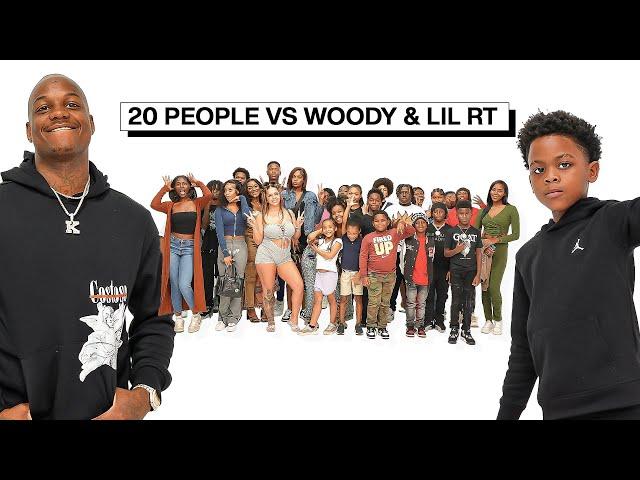 20 GIRLS VS 2 COMEDIANS: LIL RT & LIL WOODY