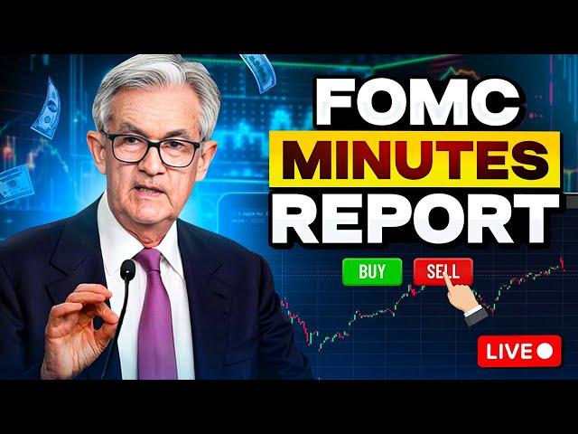 WATCH LIVE: FOMC MINUTES REPORT 2PM | FED MEETING REACTION