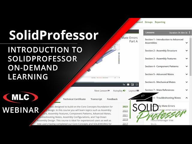 SolidProfessor Introduction Webinar