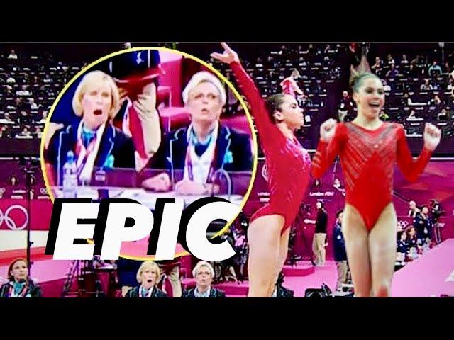 Most Epic Rotation Ever? USA on Vault, London 2012