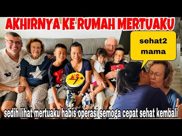 KE RUMAH MERTUA SEHABIS OPERASI ,KANGEN SAMA CUCU2 NYA ,SEMOGA CEPAT SEHAT KEMBALI AMIN