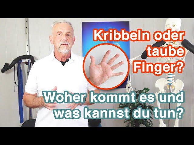 Kribbeln und taube Finger  Woher kommt es und was kannst du tun?