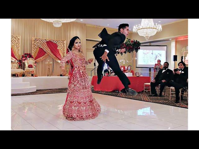 Best First Dance | Pakistani Groom & Indian Bride | Wedding During a Pandemic! | #TailorMadeForReza