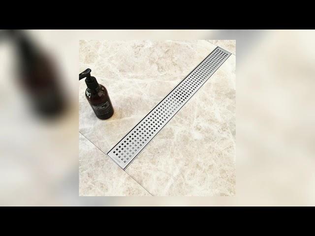 Bernkot Linear Shower Drain is designed in USA and made in China